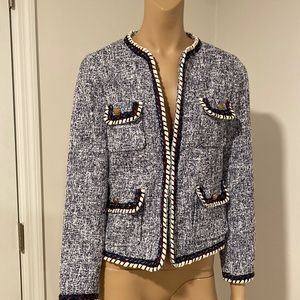 Zara Basic tweeted jacket size S